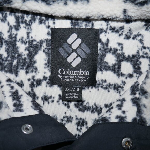 Columbia Helvetia II Printed 1/2-Snap Fleece Jacket Men's Size 2XL Thermal NWT - Picture 6 of 15